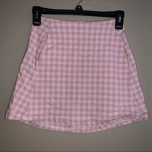 altrd state plaid mini skirt